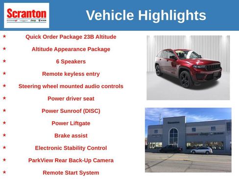 Certified 2023 Jeep Grand Cherokee Altitude AWD/4WD image 6