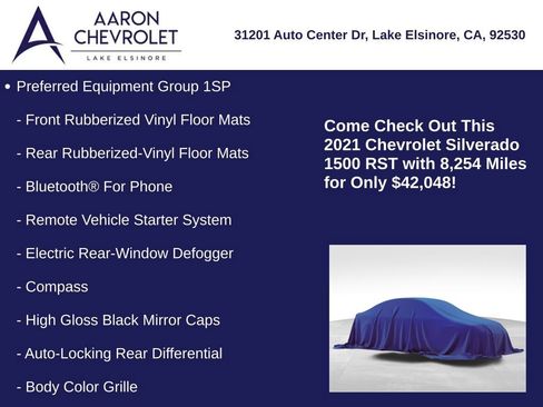 Used 2021 Chevrolet Silverado 1500 RST w/ Z71 Off-Road Package image 10