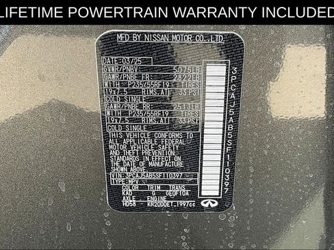 Certified 2025 INFINITI QX50 Pure image 24