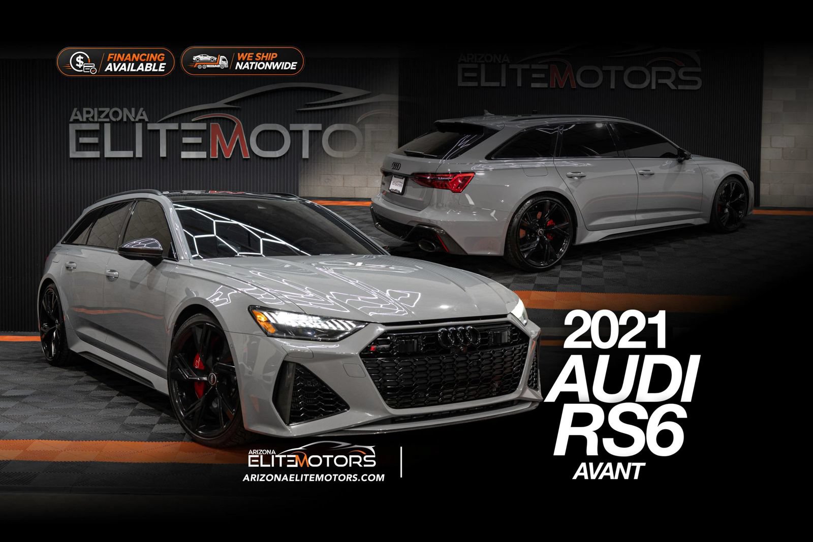 Used 2021 Audi RS 6 w/ Carbon Optic Package AWD/4WD image 1