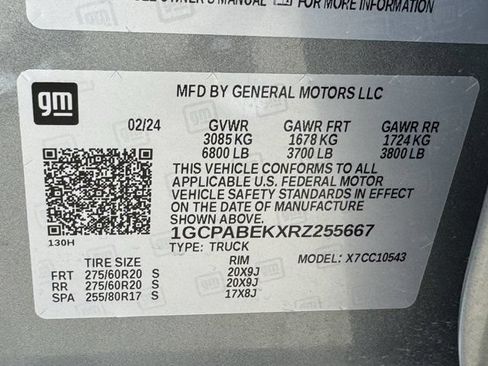 Certified 2024 Chevrolet Silverado 1500 Custom RWD image 32