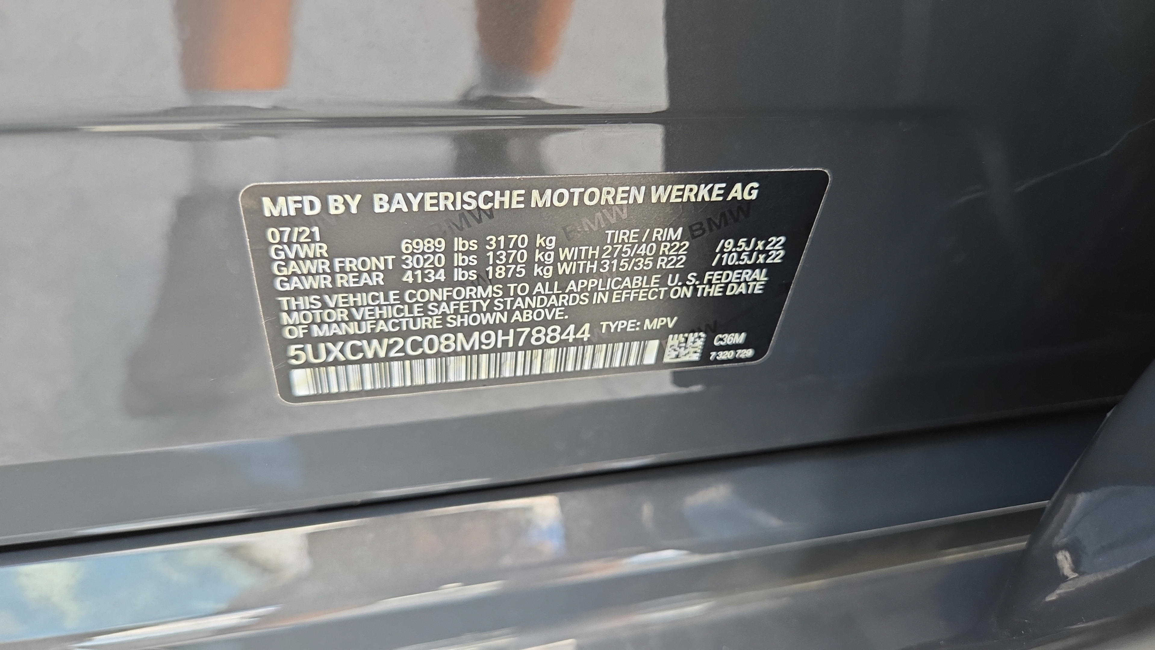 Used 2021 BMW X7 xDrive40i w/ M Sport Package AWD/4WD image 40