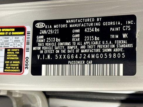 Used 2021 Kia K5 GT-Line w/ GT-Line FWD Premium Package image 38