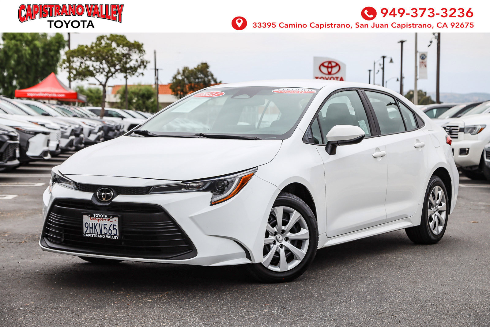 Certified 2023 Toyota Corolla LE FWD image 1