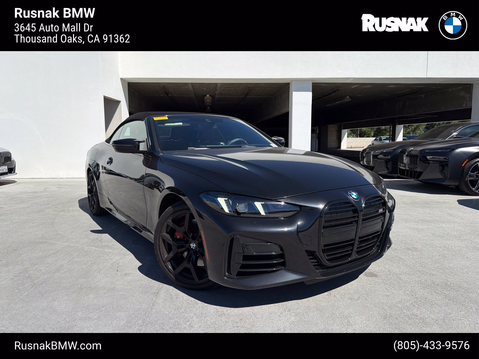 Used 2025 BMW M440i Convertible w/ Shadowloine Package RWD image 1