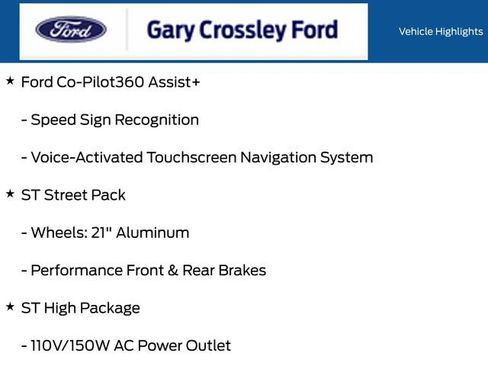 Used 2022 Ford Explorer ST w/ Equipment Group 401A AWD/4WD image 26