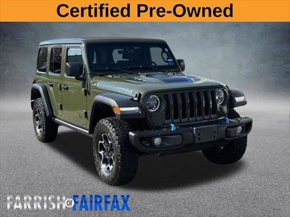 Certified 2023 Jeep Wrangler Unlimited Rubicon 4xe w/ Steel Bumper Group