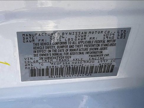 New 2026 Nissan Sentra SV w/ SV Convenience Package image 8