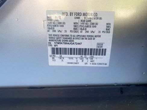 Used 2018 Ford Explorer FWD image 11