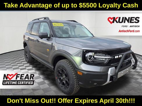 New 2026 Ford Bronco Sport Badlands w/ Sasquatch Badlands Package AWD/4WD image 1
