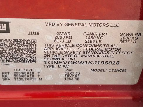 Used 2019 Chevrolet Traverse LT AWD/4WD image 31
