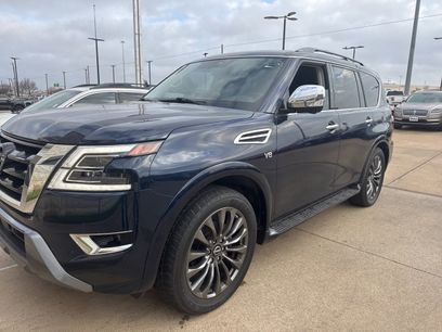Used 2022 Nissan Armada Platinum w/ Captain's Chairs Package