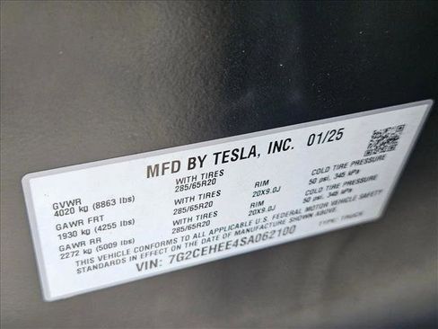 Used 2025 Tesla Cybertruck Cyberbeast AWD/4WD image 24