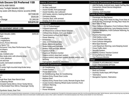 Used 2025 Buick Encore GX Preferred image 2