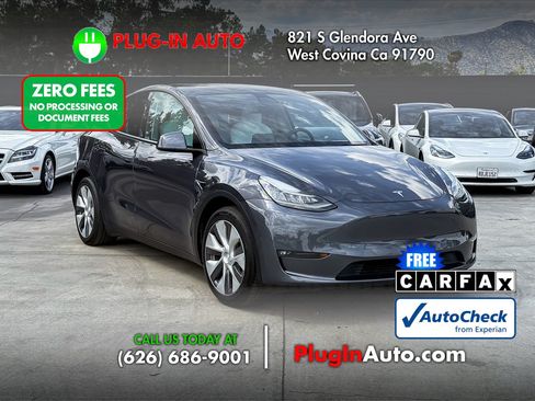 Used 2021 Tesla Model Y Long Range AWD/4WD image 3