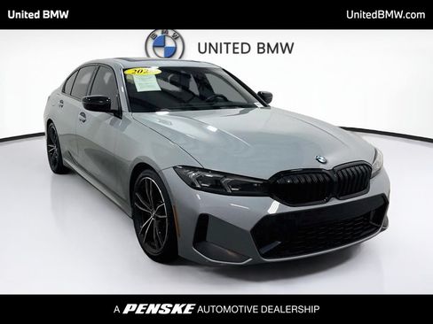 Used 2024 BMW 330i Sedan w/ M Sport Package RWD image 3