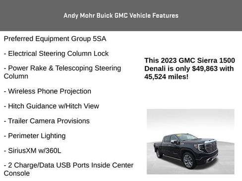 Used 2023 GMC Sierra 1500 Denali w/ Denali Reserve Package image 20