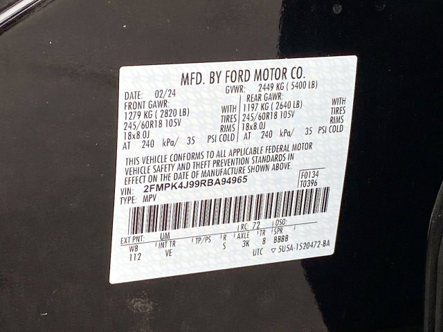 Used 2024 Ford Edge SEL AWD/4WD image 33