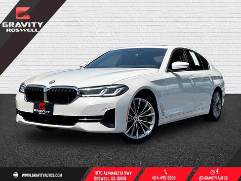 Used 2021 BMW 530i xDrive AWD/4WD image 1