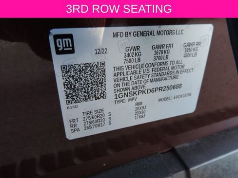 Used 2023 Chevrolet Tahoe Z71 w/ Z71 Off-Road Package image 16