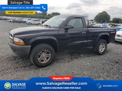 Used 2004 Dodge Dakota 4x4 Regular Cab w/ Tire & Handling Group