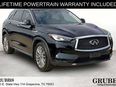Used 2023 INFINITI QX50 Luxe w/ Cargo Package FWD image 1