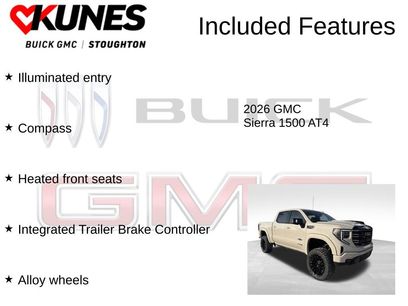 New 2026 GMC Sierra 1500 AT4 w/ Technology Package