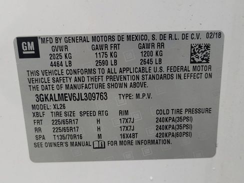 Used 2018 GMC Terrain SLE FWD image 33
