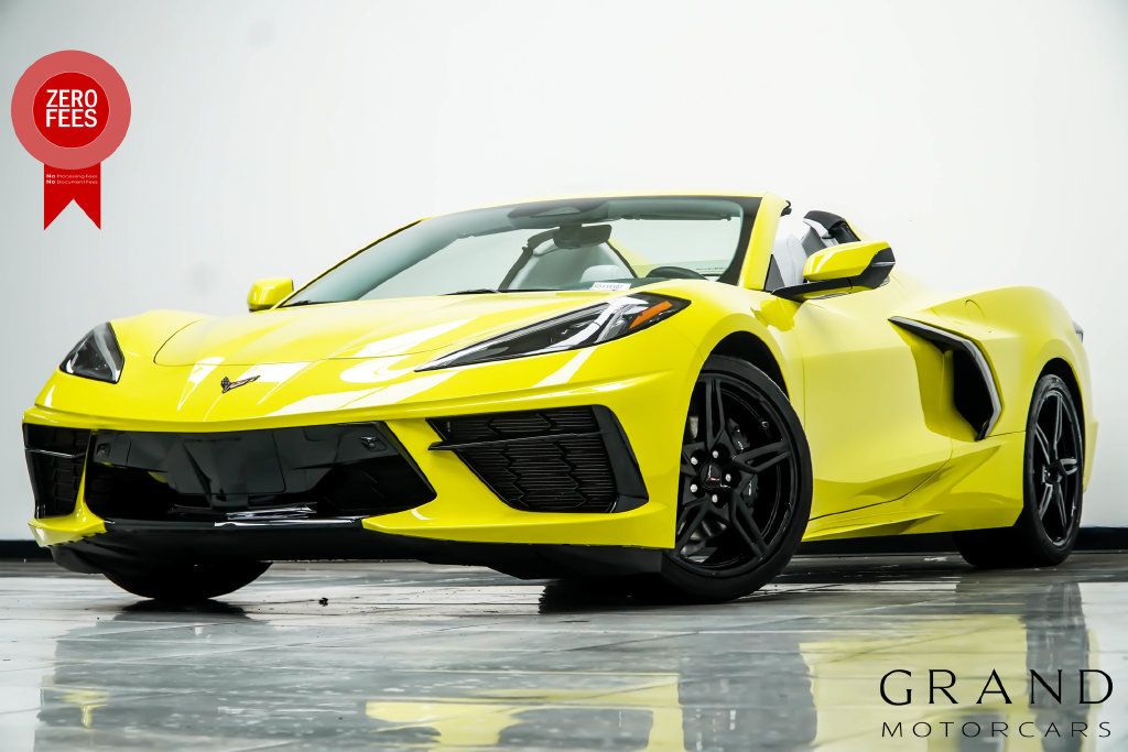 Used 2024 Chevrolet Corvette Stingray Premium Conv w/ 3LT RWD image 1
