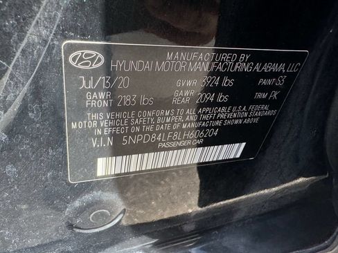 Used 2020 Hyundai Elantra Value Edition w/ Cargo Package (C1) FWD image 28