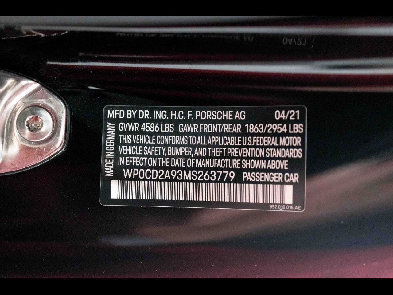 Used 2021 Porsche 911 4 Cabriolet AWD/4WD image 94