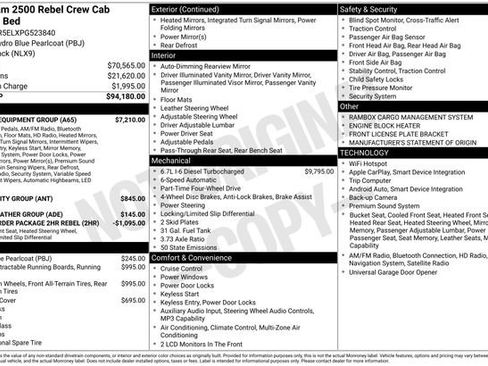 Used 2023 RAM 2500 Rebel w/ Level 2 Equipment Group image 7