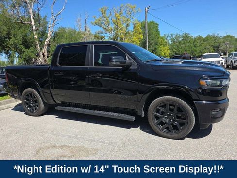 Used 2025 RAM 1500 Laramie w/ Night Edition AWD/4WD image 2