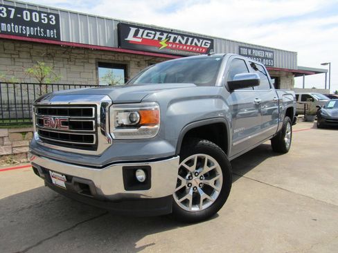 Used 2015 GMC Sierra 1500 SLT w/ SLT Crew Cab Value Package AWD/4WD image 1