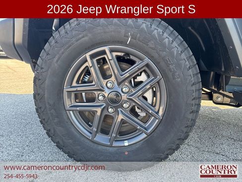 New 2026 Jeep Wrangler Sport S image 18