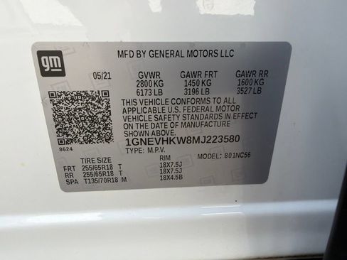 Used 2021 Chevrolet Traverse LT AWD/4WD image 38