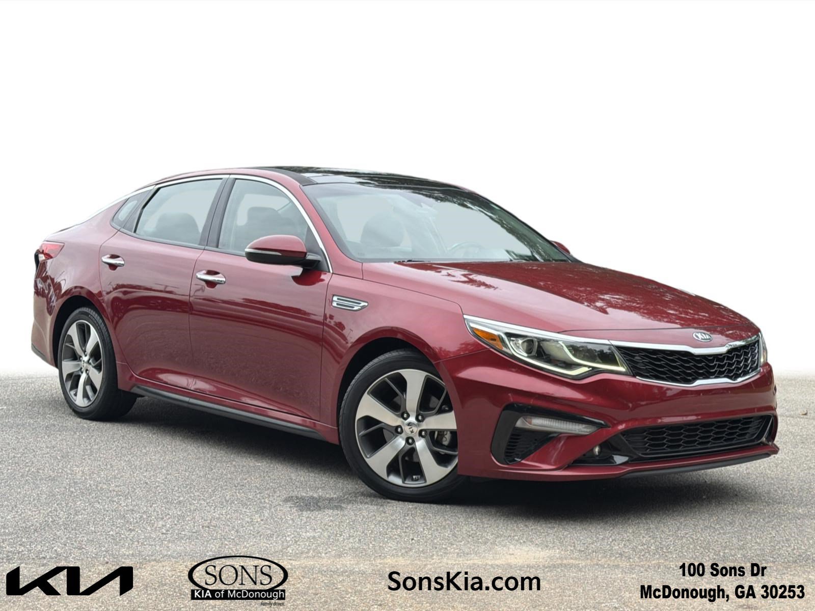 Used 2019 Kia Optima S w/ S Panoramic Sunroof Package FWD image 1