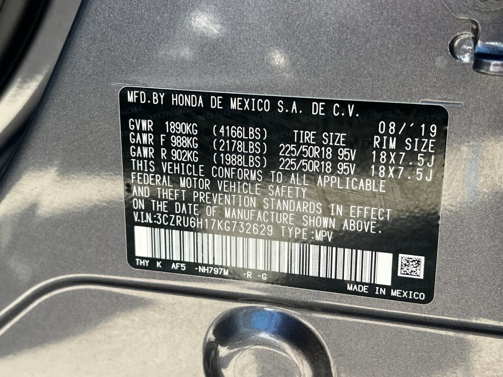 Used 2019 Honda HR-V Sport image 30