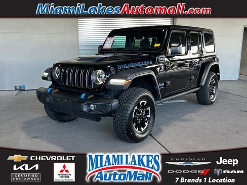 Used 2024 Jeep Wrangler Unlimited Rubicon 4xe AWD/4WD image 1