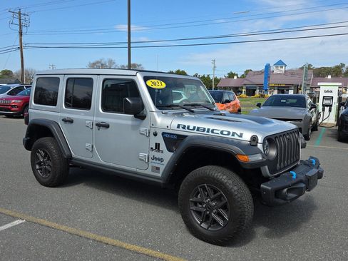 Used 2023 Jeep Wrangler Unlimited Rubicon 4xe w/ Steel Bumper Group AWD/4WD image 9