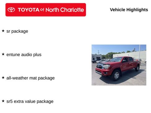 Used 2015 Toyota Tacoma 4x4 Double Cab w/ SR5 Package image 5