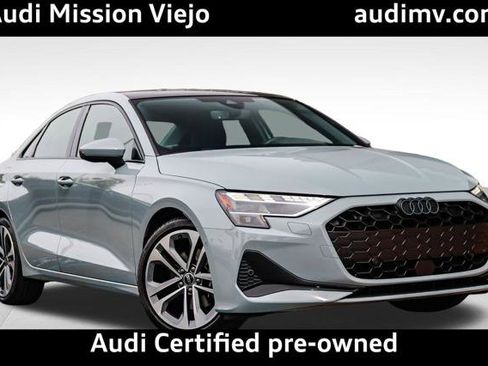 Certified 2025 Audi A3 2.0T Premium w/ Black Optic Package AWD/4WD image 1