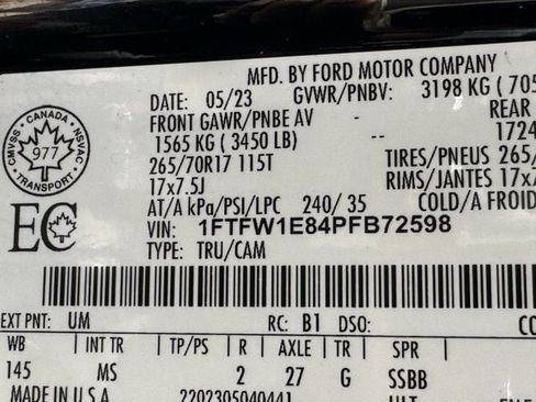 Used 2023 Ford F150 XLT image 32