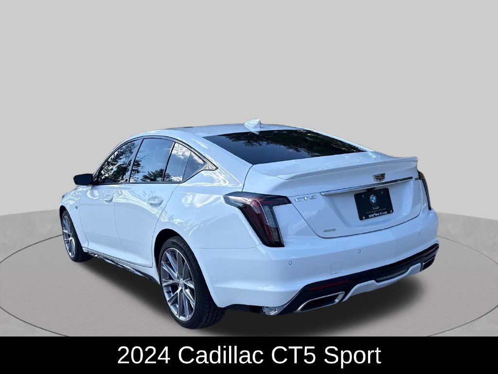 Used 2024 Cadillac CT5 Sport w/ Climate Package AWD/4WD image 3