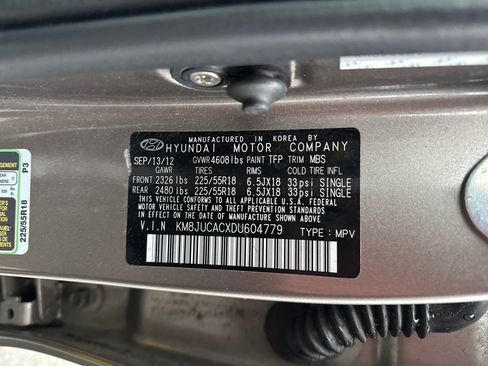 Used 2013 Hyundai Tucson Limited w/ Premium Pkg image 22