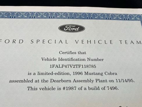 Used 1996 Ford Mustang Cobra RWD image 47