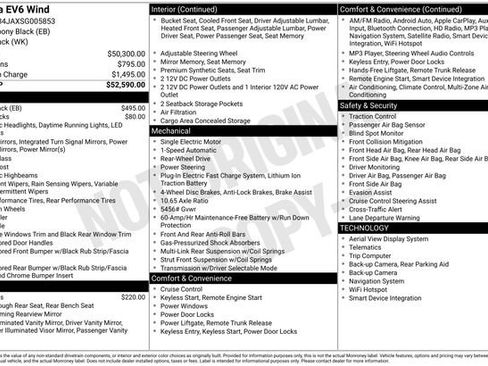 New 2025 Kia EV6 Wind image 5