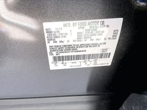 Used 2015 Ford Explorer Sport w/ Equipment Group 401A AWD/4WD image 34