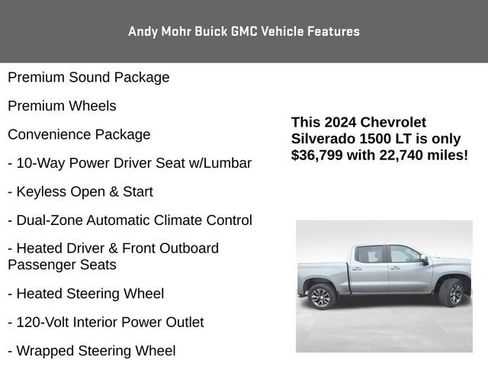 Used 2024 Chevrolet Silverado 1500 LT AWD/4WD image 8