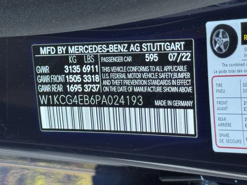 Used 2023 Mercedes-Benz EQS 580 4MATIC Sedan image 53